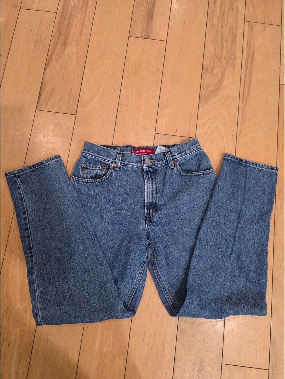 Levi’s 550 Classic Relaxed Tapered Jeans Women’s 8M Medium Wash Vintage Y2K